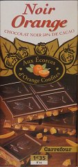 Carrefour noir orange